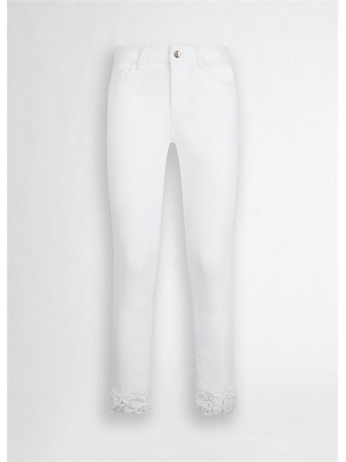 pants woman white LIU JO | WA5457T4033/M9603